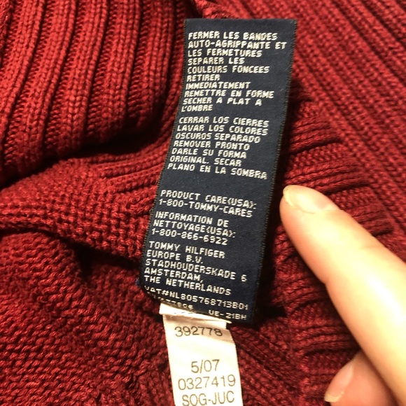 Tommy Hilfiger Boys Med Full Zip cotton sweater - Picture 5 of 16